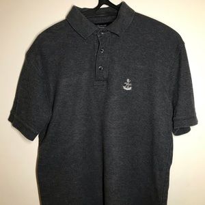 Vintage Façonnable gray polo